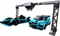 Construction Toy Lego Formula E Panasonic Jaguar Racing GEN2 Car and Jaguar I-PACE eTROPHY 76898 