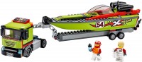 Construction Toy Lego Race Boat Transporter 60254 