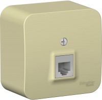 Photos - Socket Schneider Blanca BLNIA011007 beige