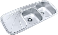 Photos - Kitchen Sink Ukinox Wave P 1160 500 20 GT 8K 1160х500