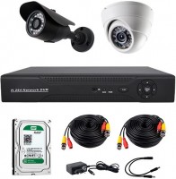 Photos - Surveillance DVR Kit CoVi Security AHD-11WD Kit/HDD500 