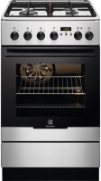 Photos - Cooker Electrolux EKK 54554 OX stainless steel