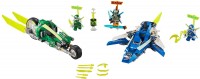 Construction Toy Lego Jay and Lloyds Velocity Racers 71709 