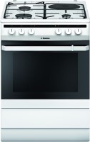 Photos - Cooker Hansa FCMW64040 white