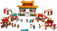 Construction Toy Lego Chinese New Year Temple Fair 80105 