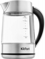 Photos - Electric Kettle KITFORT KT-690 2200 W 1.7 L  stainless steel