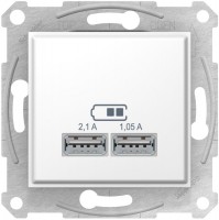 Photos - Socket Schneider Sedna SDN2710221 white