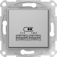 Photos - Socket Schneider Sedna SDN2710260 silver