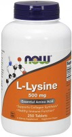 Amino Acid Now L-Lysine 500 mg 250 tab 