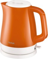 Photos - Electric Kettle Tefal Delfini KO151030 orange