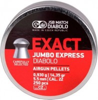 Photos - Ammunition JSB Exact Jumbo Express 5.5 mm 0.93 g 250 pcs 