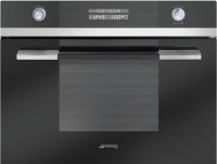 Photos - Built-In Steam Oven Smeg SC45VNE2 black