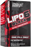 Photos - Fat Burner Nutrex Lipo-6 Black Ultra Concentrate 60