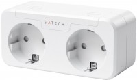 Photos - Smart Plug Satechi Dual Smart Outlet 