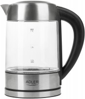 Electric Kettle Adler AD 1247 New 2200 W 1.7 L  stainless steel