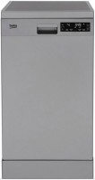 Photos - Dishwasher Beko DFS 26010 S silver