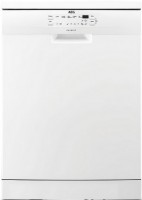 Photos - Dishwasher AEG FFB 53610 ZW white