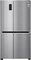 Photos - Fridge LG GC-B247SMDC stainless steel