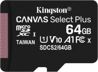 Memory Card Kingston microSDHC Canvas Select Plus 2 Pack 64 GB