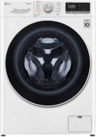 Photos - Washing Machine LG AI DD F4DN408S0 white