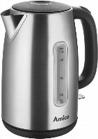 Photos - Electric Kettle Amica KM 2011 2200 W 1.7 L  stainless steel