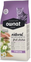 Photos - Cat Food Ownat Classic Sterilized  1.5 kg