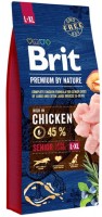 Dog Food Brit Premium Senior L+XL 15 kg