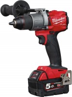 Photos - Drill / Screwdriver Milwaukee M18 FDD2-501X 