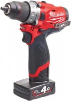 Photos - Drill / Screwdriver Milwaukee M12 FDD-402XA 