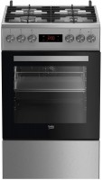 Photos - Cooker Beko FSM 52321 DXDS stainless steel