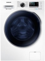 Photos - Washing Machine Samsung WD90J6A10AW white