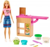 Doll Barbie Noodle Bar Playset with Blonde Doll GHK43 