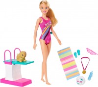 Doll Barbie Dreamhouse Adventures Swim and Dive GHK23 