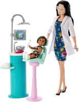 Doll Barbie Dentist Doll and Playset FXP17 