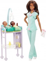 Photos - Doll Barbie Baby Doctor Playset DVG12 