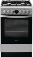 Photos - Cooker Indesit IS 5G8CHX stainless steel