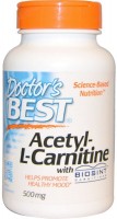 Fat Burner Doctors Best Acetyl-L-Carnitine 500 mg 60