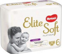 Photos - Nappies Huggies Elite Soft Platinum 6 / 26 pcs 