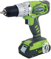 Photos - Drill / Screwdriver Greenworks G24CDK2 3801107UC 