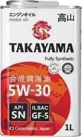 Photos - Engine Oil TAKAYAMA 5W-30 SN/GF-5 1 L