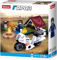 Photos - Construction Toy Sluban Motorcycle M38-B0717E 