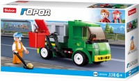 Photos - Construction Toy Sluban Garbage Truck M38-B0781B 