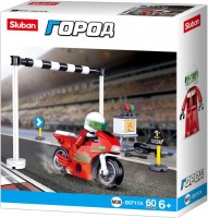 Photos - Construction Toy Sluban Motorcycle M38-B0717A 