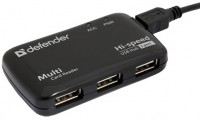 Photos - Card Reader / USB Hub Defender Combo 