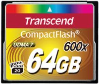 Photos - Memory Card Transcend CompactFlash 600x 64 GB