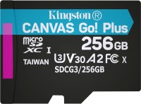 Photos - Memory Card Kingston microSDXC Canvas Go! Plus 256 GB