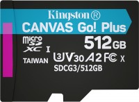 Photos - Memory Card Kingston microSDXC Canvas Go! Plus 512 GB
