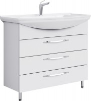Photos - Washbasin cabinet AQWELLA Allegro 105 Agr.01.10/3 