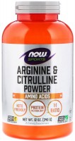 Amino Acid Now Arginine and Citrulline Powder 340 g 