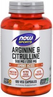 Amino Acid Now Arginine and Citrulline Caps 120 cap 